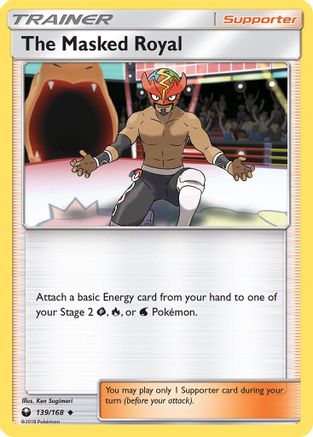 The Masked Royal (139/168) Reverse Holofoil [SM: Celestial Storm] Pokemon Single Pokémon