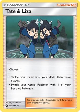 Tate & Liza (148/168) Reverse Holofoil [SM: Celestial Storm] Pokemon Single Pokémon