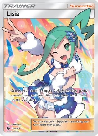 Lisia (Full Art) 164/168 Holofoil [SM: Celestial Storm] Pokemon Single Pokémon