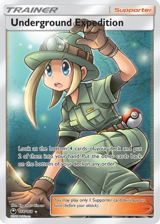Underground Expedition (Full Art) 168/168 Holofoil [SM: Celestial Storm] Pokemon Single Pokémon