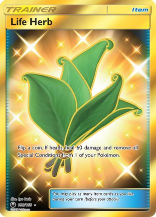 Life Herb (Secret) 180/168 Holofoil [SM: Celestial Storm] Pokemon Single Pokémon