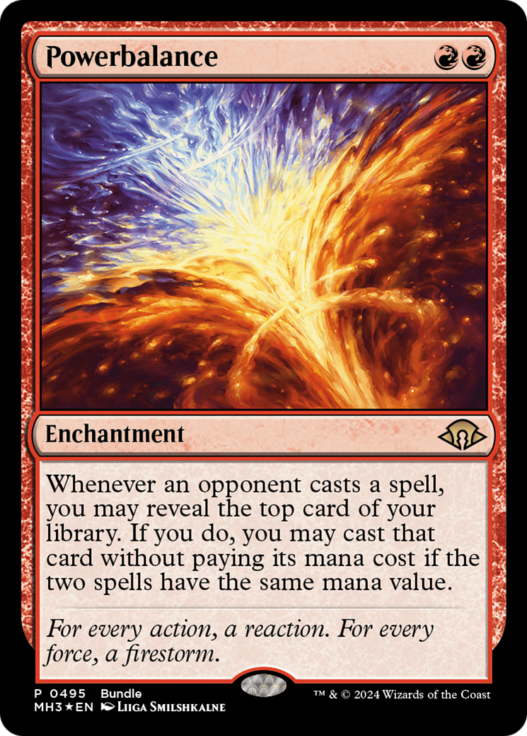 Powerbalance (MH3 Bundle) (UMP-495) [Modern Horizons 3] Foil MTG Single Magic: The Gathering