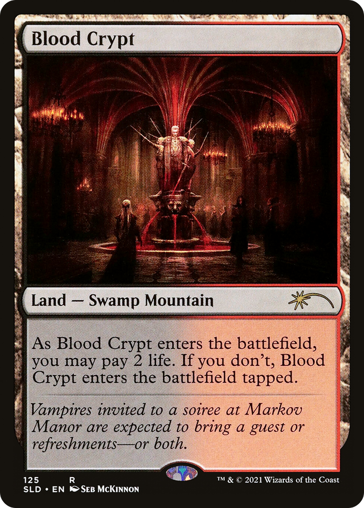 Blood Crypt (SLD-125) [Secret Lair] Drop MTG Single Wizards of the Coast