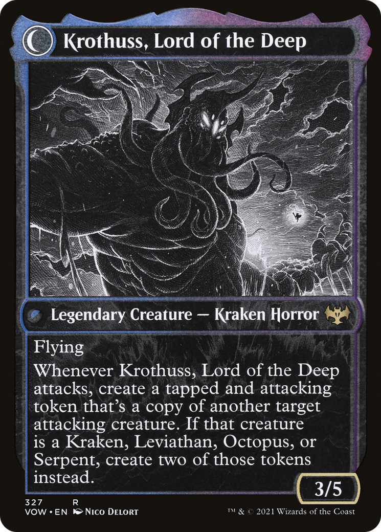 Runo Stromkirk (327) (VOW-327) [Innistrad: Crimson Vow] (Showcase) Foil MTG Single Wizards of the Coast
