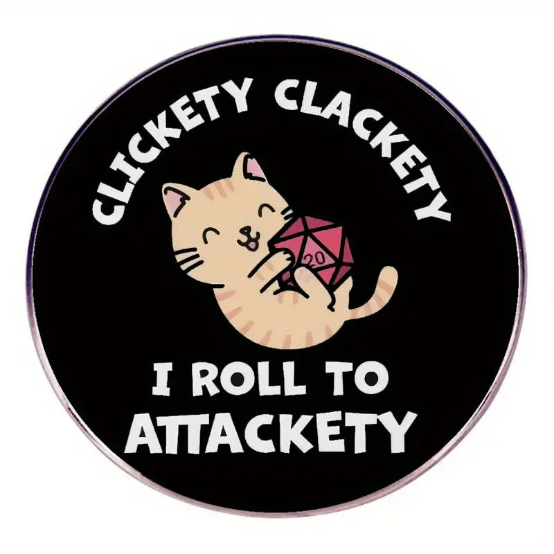 Taps Games: Clickety Clackety Pin Stickers, Pins & Patches Taps Games