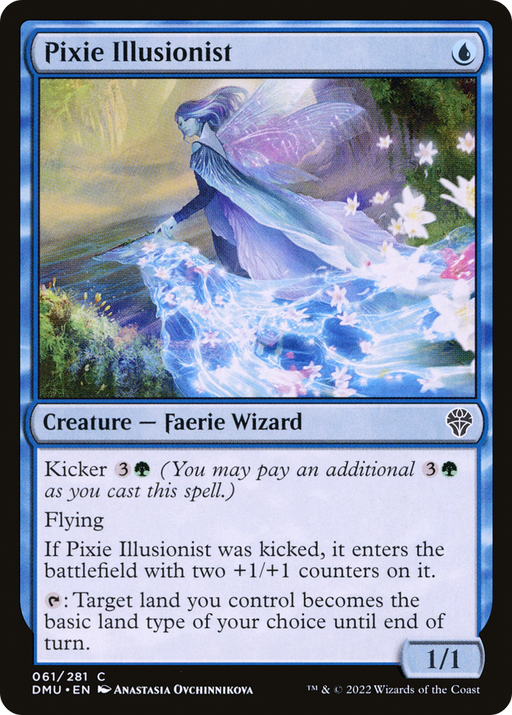 Pixie Illusionist (DMU-061) [Dominaria United] Foil MTG Single Wizards of the Coast