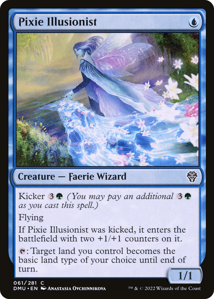 Pixie Illusionist (DMU-061) [Dominaria United] MTG Single Wizards of the Coast