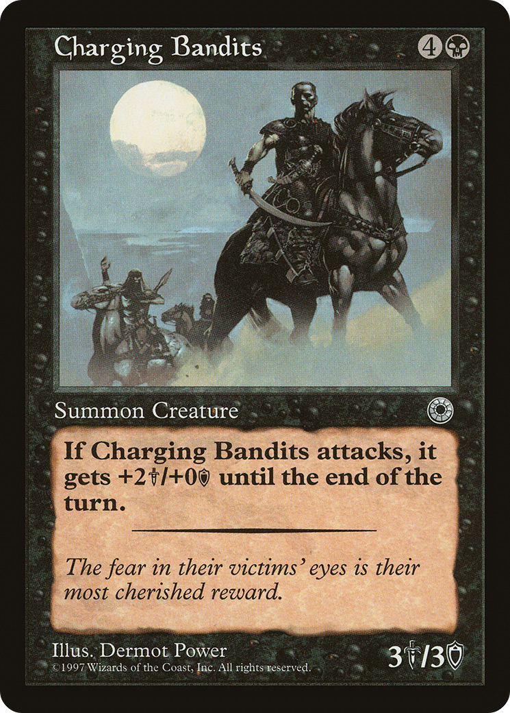 Charging Bandits (POR-) [Misc] Portal MTG Single Wizards of the Coast