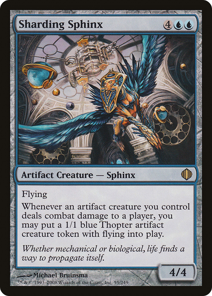 Sharding Sphinx (ALA-055) [Shards of Alara] MTG Single Wizards of the Coast