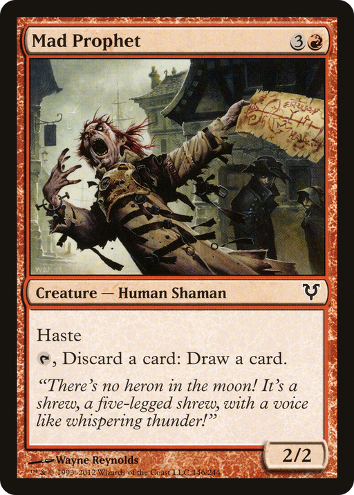 Mad Prophet (AVR-146) [Avacyn Restored] MTG Single Wizards of the Coast