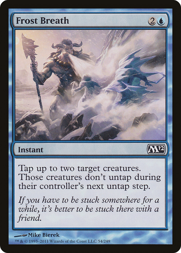 Frost Breath (M12-054) [Magic 2012] Foil MTG Single Wizards of the Coast