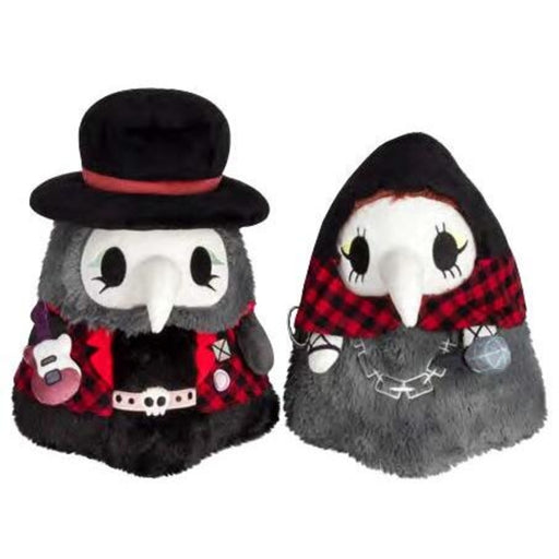 Squishable: Mini Punk Rock Plague Doctor & Nurse Set Toys & Plushes Squishable