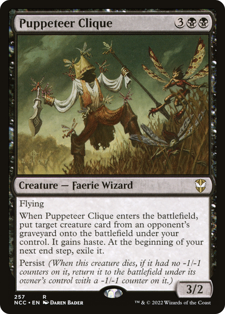 Puppeteer Clique (NCC-257) [New Capenna Commander] MTG Single Wizards of the Coast
