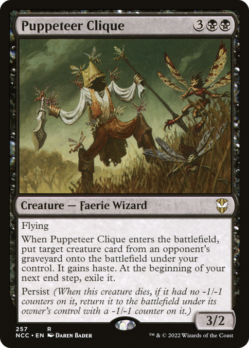 Puppeteer Clique (NCC-257) [New Capenna Commander] MTG Single Wizards of the Coast