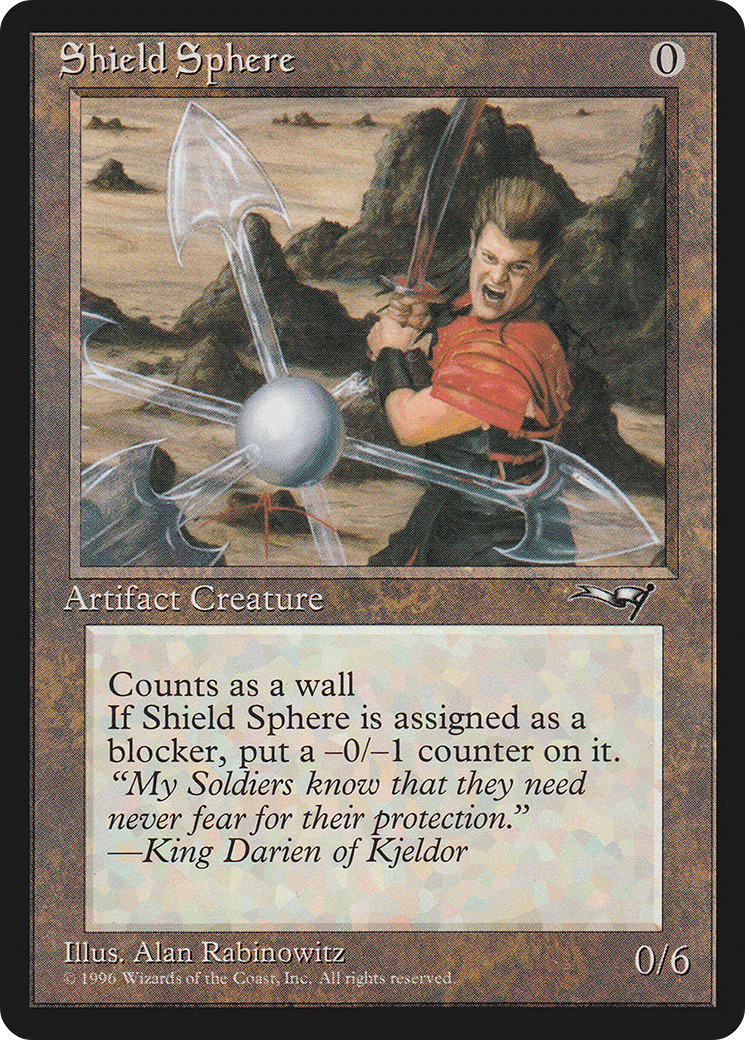 Shield Sphere (ALL-129) [Alliances] MTG Single Wizards of the Coast