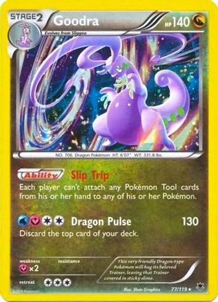 Goodra 77/119 (Cosmos Holo) () Holofoil [Misc: Blister Exclusives] Pokemon Single Pokémon