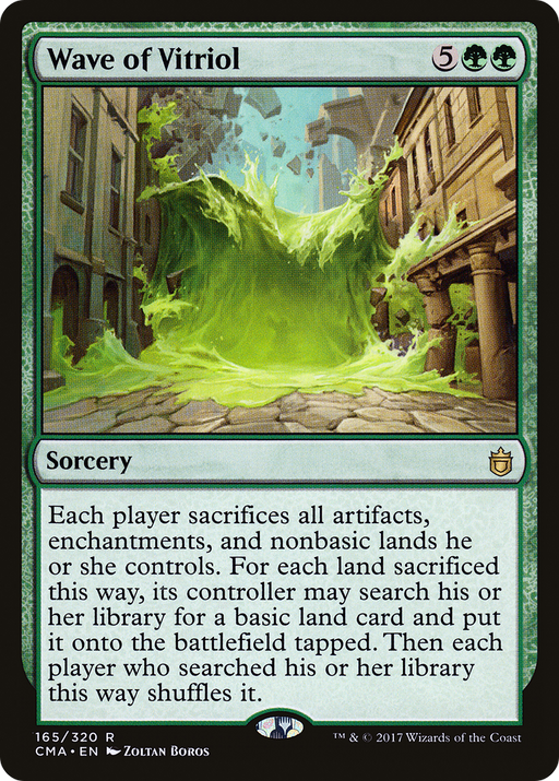 Wave of Vitriol (CMA-165) [Commander Anthology] MTG Single Wizards of the Coast