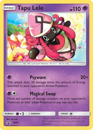 Tapu Lele - SM45 (/248) Holofoil [SM: Black Star Promos] Pokemon Single Pokémon