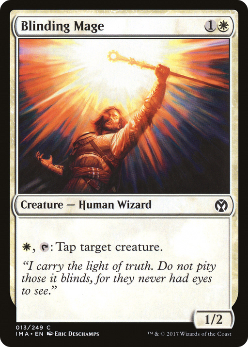 Blinding Mage (IMA-013) [Iconic Masters] MTG Single Wizards of the Coast