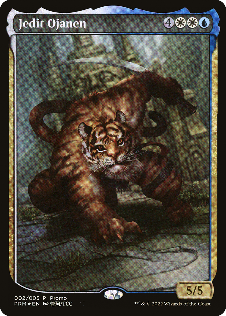 Jedit Ojanen (UMP-002) [Misc] Year of the Tiger 2022 Foil MTG Single Wizards of the Coast