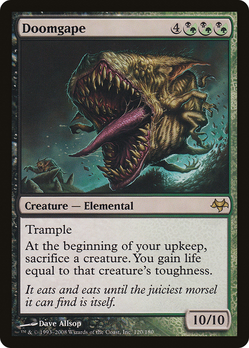Doomgape (EVE-120) [Eventide] Foil MTG Single Wizards of the Coast