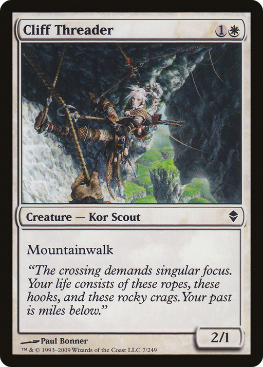 Cliff Threader (ZEN-007) [Zendikar] MTG Single Wizards of the Coast