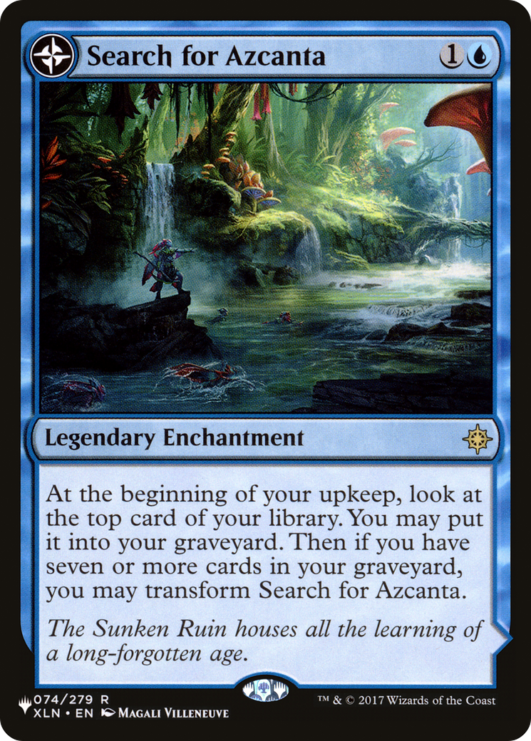 Search for Azcanta (LIST-074) [Mystery Booster] The List MTG Single Wizards of the Coast