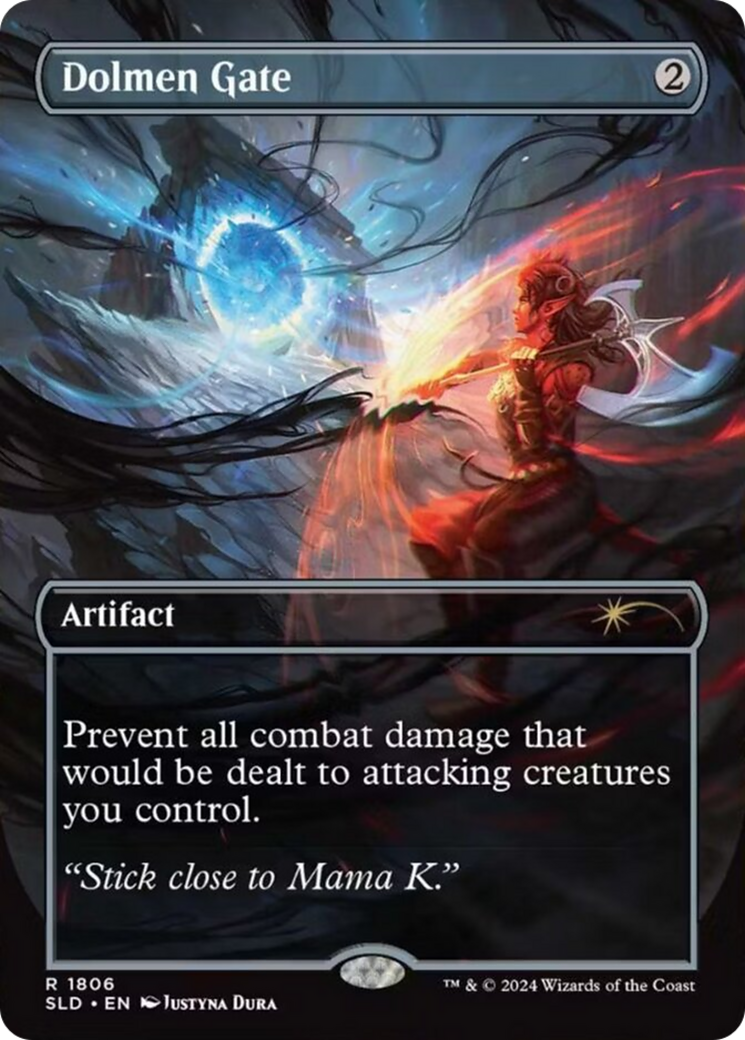 Dolmen Gate (SLD-1806) [Secret Lair Drop] (Borderless) MTG Single Magic: The Gathering