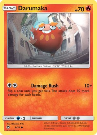 Darumaka (/70) [SM: Dragon Majesty] Pokemon Single Pokémon