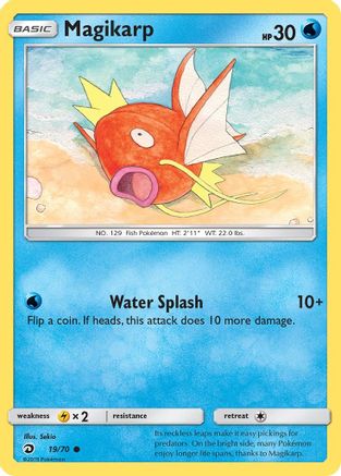Magikarp (19/70) [SM: Dragon Majesty] Pokemon Single Pokémon