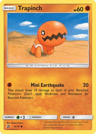Trapinch (/70) [SM: Dragon Majesty] Pokemon Single Pokémon
