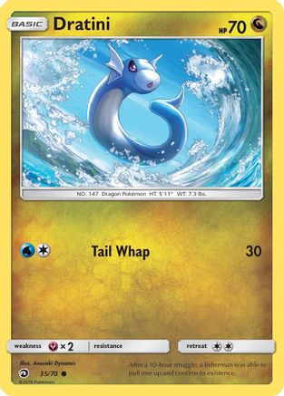 Dratini (35/70) [SM: Dragon Majesty] Pokemon Single Pokémon