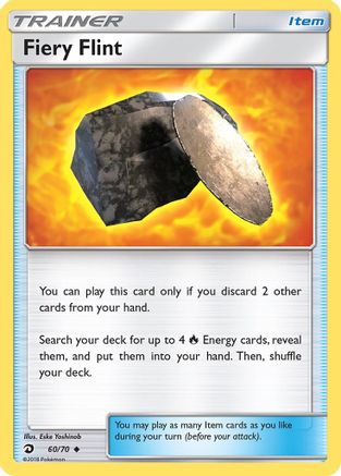 Fiery Flint (60/70) [SM: Dragon Majesty] Pokemon Single Pokémon