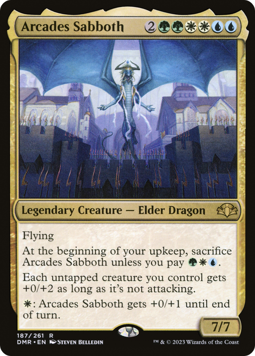 Arcades Sabboth (DMR-187) [Dominaria Remastered] MTG Single Wizards of the Coast