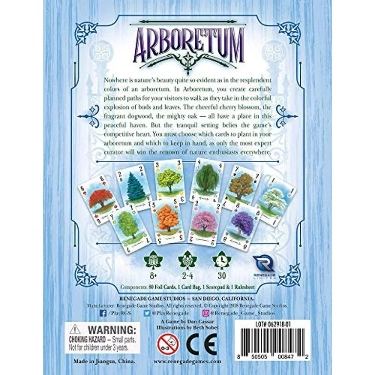 Arboretum (2018) Board Games Z-Man Games