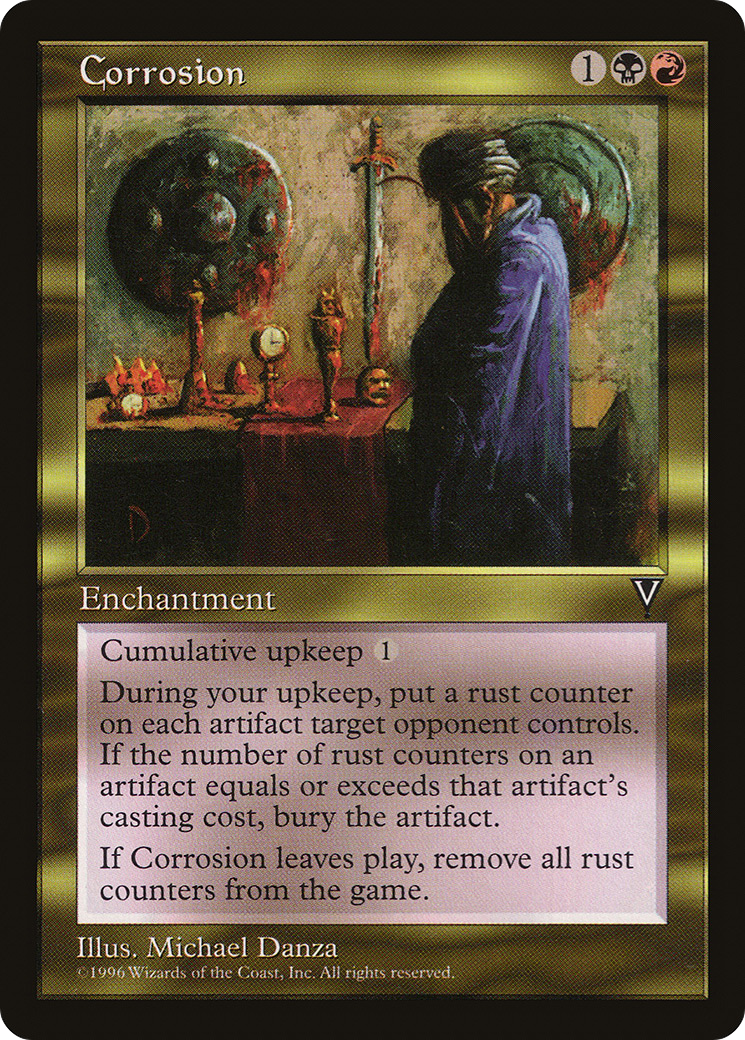 Corrosion (VIS-128) [Visions] MTG Single Wizards of the Coast