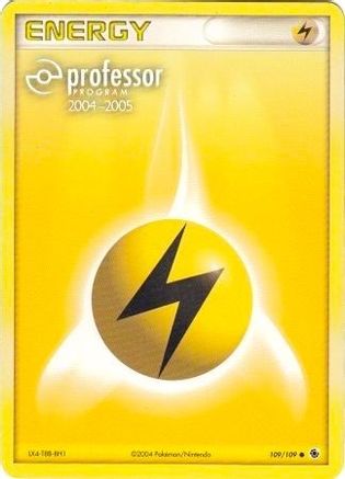Lightning Energy (2004-2005) () [Promos: Professor Program Promos] Pokemon Single Pokémon