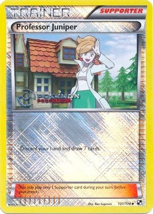Professor Juniper - 101/114 (2013) () Reverse Holofoil [Promos: Professor Program Promos] Pokemon Single Pokémon