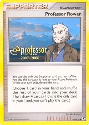 Professor Rowan (2007) () [Promos: Professor Program Promos] Pokemon Single Pokémon