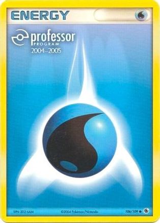 Water Energy (2004-2005) () [Promos: Professor Program Promos] Pokemon Single Pokémon