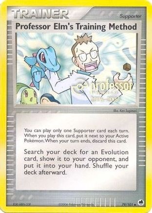 Professor Elm's Training Method (2006-2007) () [Promos: Professor Program Promos] Pokemon Single Pokémon