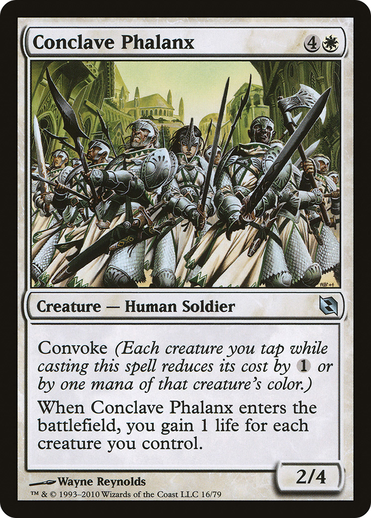 Conclave Phalanx [Duel Decks: Elspeth vs. Tezzeret] MTG Single Magic: The Gathering