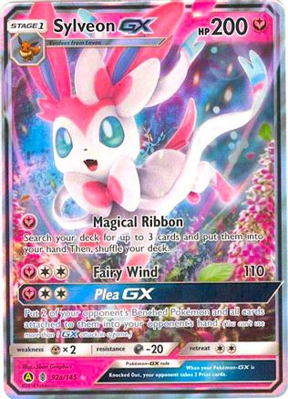 Sylveon GX - 92a/145 (92a/145) Holofoil [Promos: Alternate Art Promos] Pokemon Single Pokémon