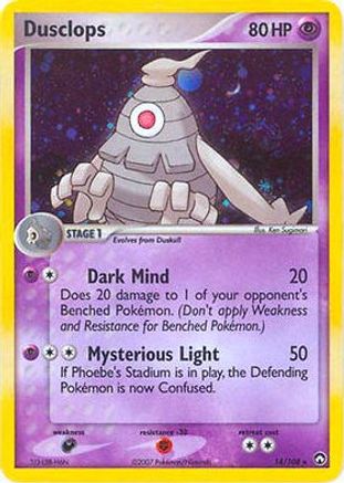Dusclops - 14/108 (EX Power Keepers) () Holofoil [Misc: Deck Exclusives] Pokemon Single Pokémon