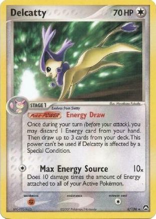 Delcatty - 8/108 (EX Power Keepers) () [Misc: Deck Exclusives] Pokemon Single Pokémon