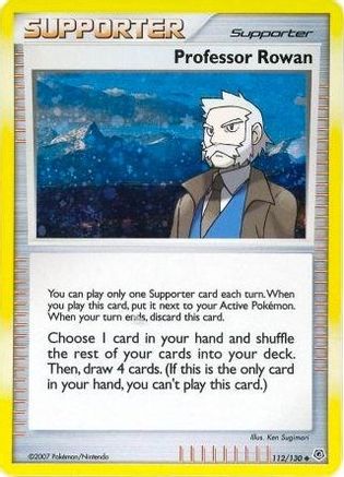 Professor Rowan - 112/130 (Cosmos Holo) Holofoil [Misc: Cards & Products] Pokemon Single Pokémon