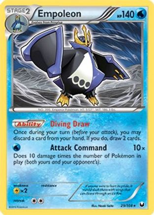 Empoleon - 29/108 (Battle Arena Deck Exclusive) () [Misc: Deck Exclusives] Pokemon Single Pokémon