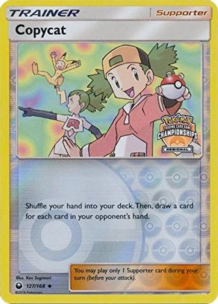 Copycat - 127/168 (Regional Championships) () Reverse Holofoil [Promos: League & Championship Cards] Pokemon Single Pokémon