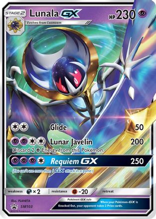Lunala GX - SM103 (/248) Holofoil [SM: Black Star Promos] Pokemon Single Pokémon