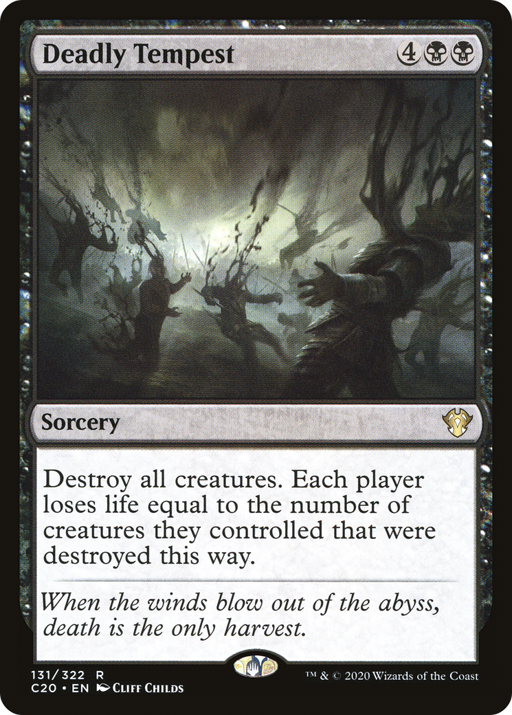 Deadly Tempest (C20-131) [Commander 2020] MTG Single Wizards of the Coast